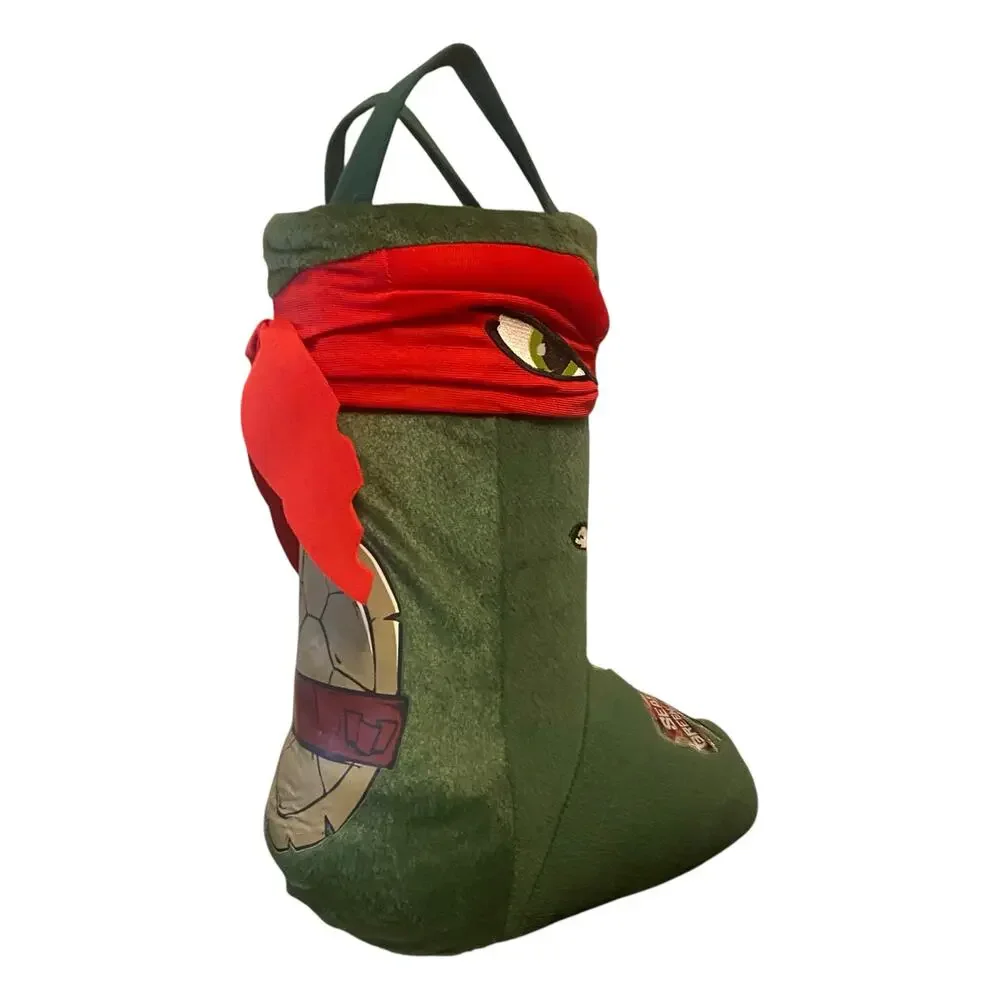 Teenage Mutant Ninja Turtles Raphael Christmas Boot Stocking Nickelodeon Toy